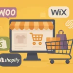 E-commerce platforms Shopify, Wix, WooCommerce for NC businesses