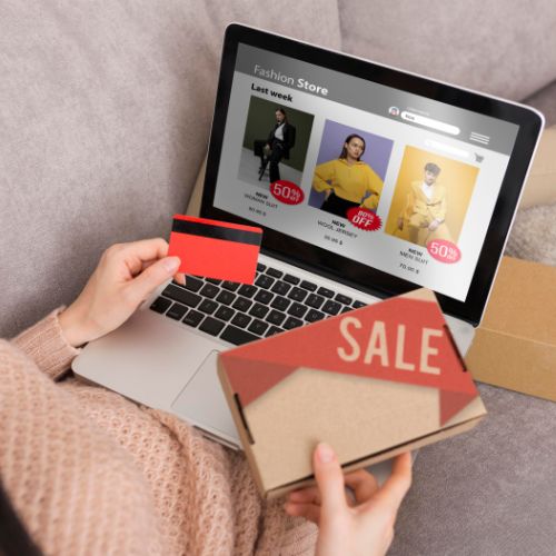 an ecommerce store where it offers discounts