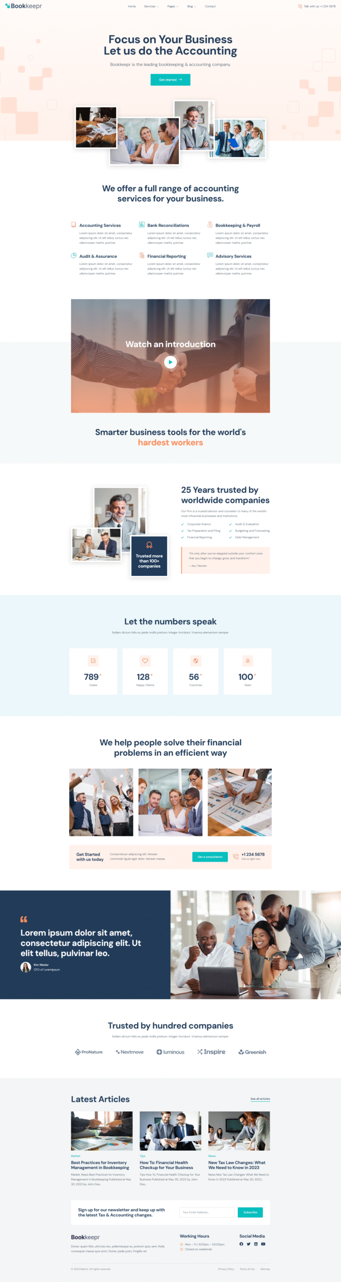 bookkeeping web design 1